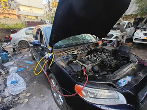 AC Gas Refill & Engine Diagnostics